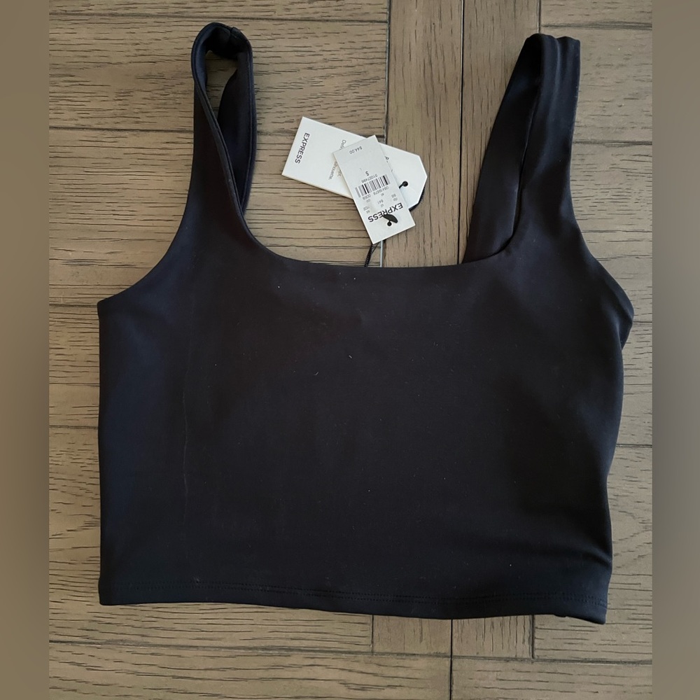 Express Black Women's Crop Top
